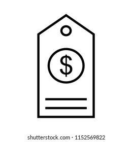 tag, label. dollar. 