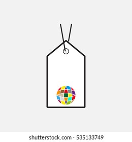 tag, label, emblem, logo, icon, vector illustration EPS 10