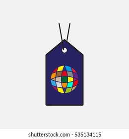 tag, label, emblem, logo, icon, vector illustration EPS 10