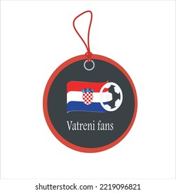 Tag Label Football supporters, Croatia sport fans