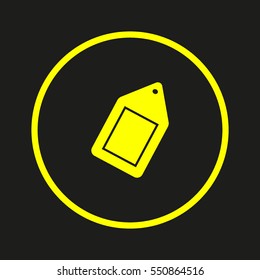 tag, label, price tag, icon