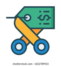 tag label scissor 