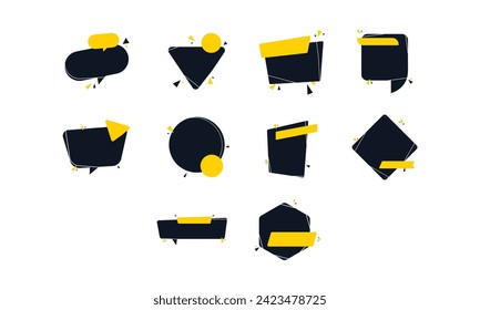 Tag Label Shop Element Set