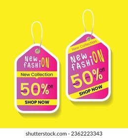 Tag Label Vector sales labels, Free vector advertising ads spring floral hangers