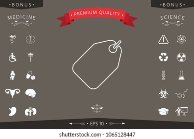 Tag line icon