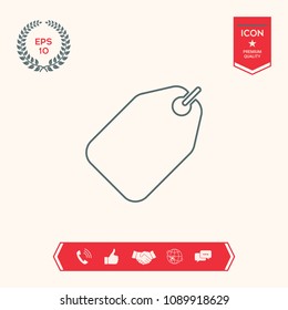 Tag line icon