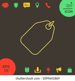 Tag line icon