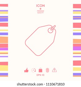 Tag line icon