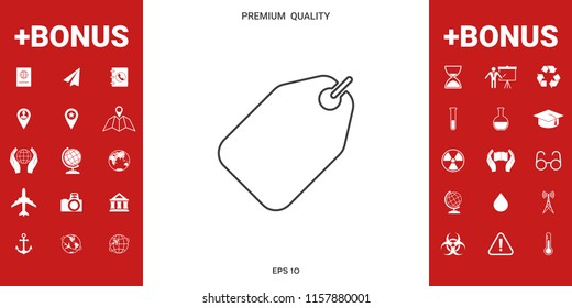 Tag line icon