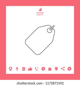 Tag line icon