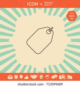 Tag line icon