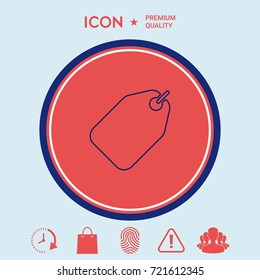 Tag line icon