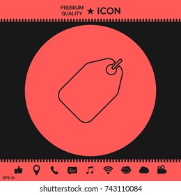 Tag line icon