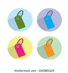 tag modern icon vector