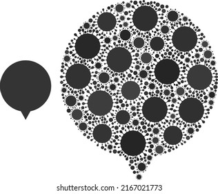 Tag mosaic icon. Vector mosaic designed of scattered viral items. Contagious mosaic tag icon. Tag mosaic for pandemic images.