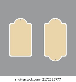 Tag to note information or prices.