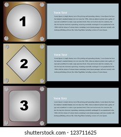 Tag number background for business.