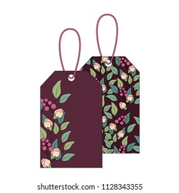 tag price flowers spring decoration