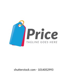 tag price good logo icon vector template