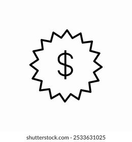 tag for price icon sign vector