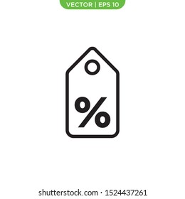 tag price icon vector illustration