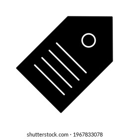 Tag, sale, coupon, price tag icon vector image. Can also be used for shopping and ecommerce. Suitable for use on web apps, mobile apps and print media.