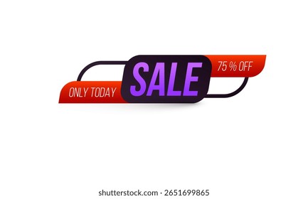 Etiqueta venda preço desconto faixa etiqueta oferta promoção ícone design especial fita quadro gráfico modelo poster mercado loja folheto cupom coleção varejo barato papel moda web origami conceito h