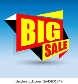 tag and sign design sale offer discount yellow and red colour