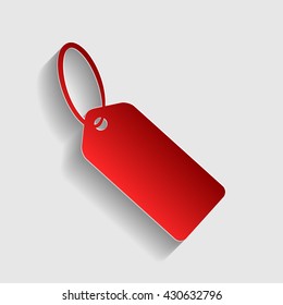 Tag sign illustration