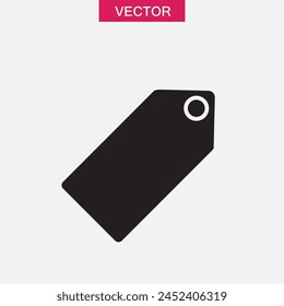 Tag simple flat trendy style vector illustration on white background..eps