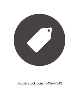 tag simple icon illustration vector, for web and mobile design