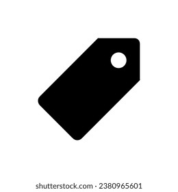 Tag simple icon, trendy style flat illustration on white background..eps