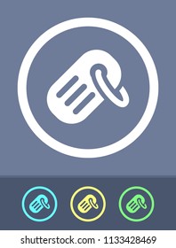 Tag - Simple Icons. A minimalistic vector icon.
