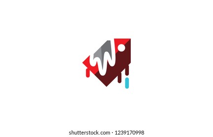 Tag Snow Icon Winter Template Vector
