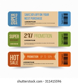 Tag special prices vector banner.