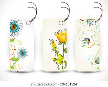 Tag, sticker or label for summer vacations.
