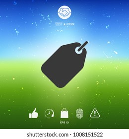 Tag symbol icon