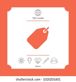 Tag symbol icon