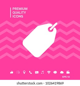 Tag symbol icon