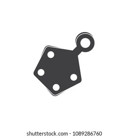 tag symbol simple design logo vector 
