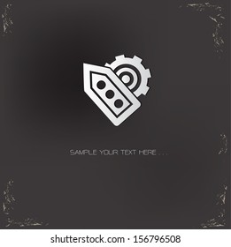 Tag symbol,vector