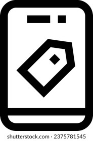 tag vector design icon for download. Eps