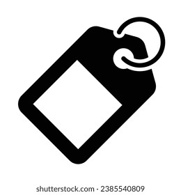 Tag Vector Glyph Icon For Personal And Commercial Use.
