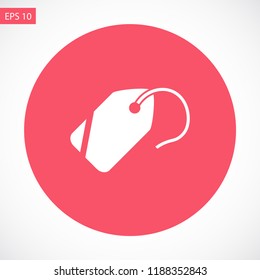 tag vector icon 10 eps