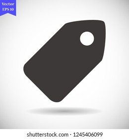 tag vector icon 10 eps