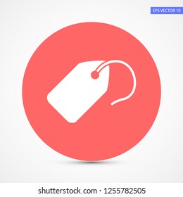 tag vector icon 10 eps