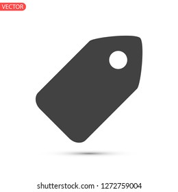 tag vector icon 10 eps