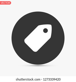 tag vector icon 10 eps