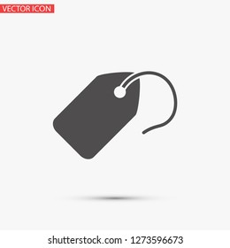 tag vector icon 10 eps