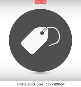 tag vector icon 10 eps